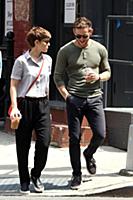 Kate Mara and Jamie Bell out and about in Manhatta