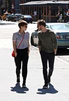 Kate Mara and Jamie Bell out and about in Manhatta