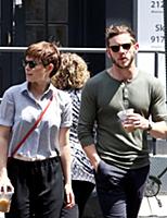 Kate Mara and Jamie Bell out and about in Manhatta