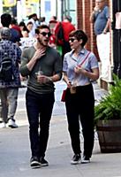 Kate Mara and Jamie Bell out and about in Manhatta