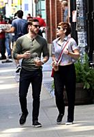 Kate Mara and Jamie Bell out and about in Manhatta