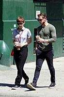Kate Mara and Jamie Bell out and about in Manhatta