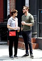 Kate Mara and Jamie Bell out and about in Manhatta
