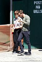 Kate Mara and Jamie Bell out and about in Manhatta