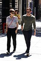 Kate Mara and Jamie Bell out and about in Manhatta