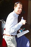 -New York, NY - Stock Car Racing Driver Brad Kesel
