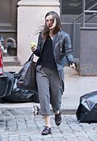 Actress Keira Knightley leaves her Tribeca apartme