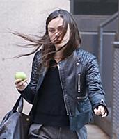 Actress Keira Knightley leaves her Tribeca apartme