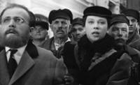 Кадр из фильма 'Николай Бауман', СССР, 1967. На фо