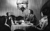 Кадр из фильма 'Николай Бауман', СССР, 1967. На фо