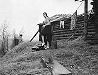 Кадр из фильма 'Виринея', производство 'Ленфильм',