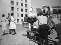 Кадр из фильма 'Черемушки', СССР, 1962. На фото - 