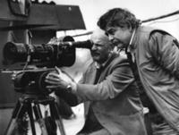 Кадр из фильма 'Красная стрела', СССР, 1986. На фо