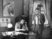 Кадр из фильма 'Тихое следствие', СССР, 1986. На ф