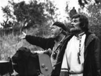 Съемки фильма 'Серебряные струны', СССР, 1987. На 
