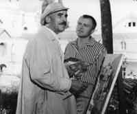 Кадр из фильма 'На острие меча', СССР, 1986. На фо