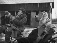 Кадр из фильма 'Полюшко-поле', СССР, 1957. На фото