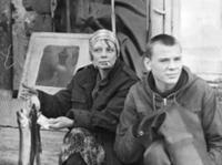 Кадр из фильма 'Абориген', СССР, 1988. На фото - В