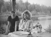 Кадр из фильма 'Абориген', СССР, 1988. На фото - В
