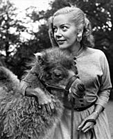Michaela Denis at Whipsnade Zo in 1954. She and he