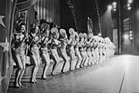 The Rockettes, the showgirls who performed at Radi