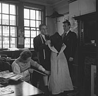 The Goon Show cast, Peter Sellers, Harry Secombe a