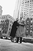 Audrey Hepburn on a 1952 visit to New York, USA wh