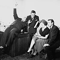 The Goon Show cast, Peter Sellers, Harry Secombe a