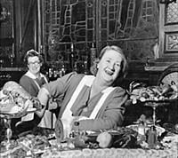Alice and Grace at the Edinburgh Cafe Royal which 
