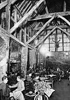 The Leicester barn at Kenilworth Castle which date