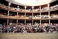 The audience waits in anticipation before inaugura