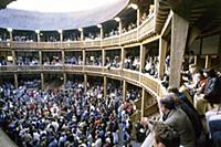 'Shot of the interior of the open air New  Globe T