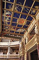 'England, London, Shakespeares Globe Theatre Stage