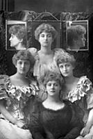 The Dene sisters, 1893. Dorothy Dene (1859-1899) w