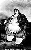 Daniel Lambert weighed 52 stone