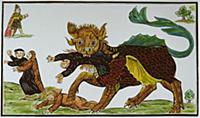The Dragon of Wantley, Yorkshire.