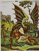 Wantley Dragon, Yorkshire, killed by More of More 