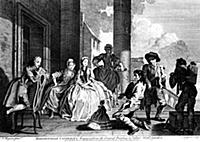 Madamoiselle Catherina - engraved from the origina