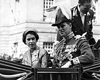 The Queen and the Duke of Edinburgh Attend the Sco