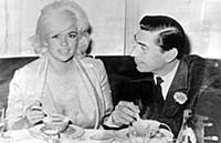 MOVIE STAR JAYNE MANSFIELD WITH CLAUDE TERREIL IN 