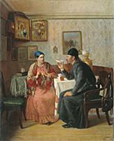 'Tea drinking, 1895. Found in the collection of th