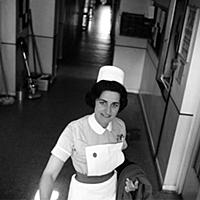 The end of another hospital shift on the wards as 
