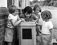 Village waits 18 months for a drinking fountain.

