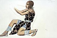 Beotien', costume design for the Ballets Russes pr
