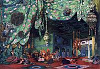 Set design for the ballet 'Scheherazade', c1913. P