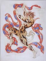 Vaslav Nijinsky in the Ballet The Afternoon of a F