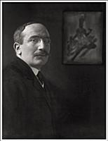 Portrait of the painter LГ©on Bakst (1866-1924), 1