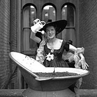 Helen May - July/August 1955
Lady in costume wate