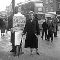 Photo by Ken Russell - January 1955
The last of t
