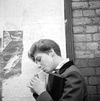 Photo by Ken Russell - January 1955
The last of t